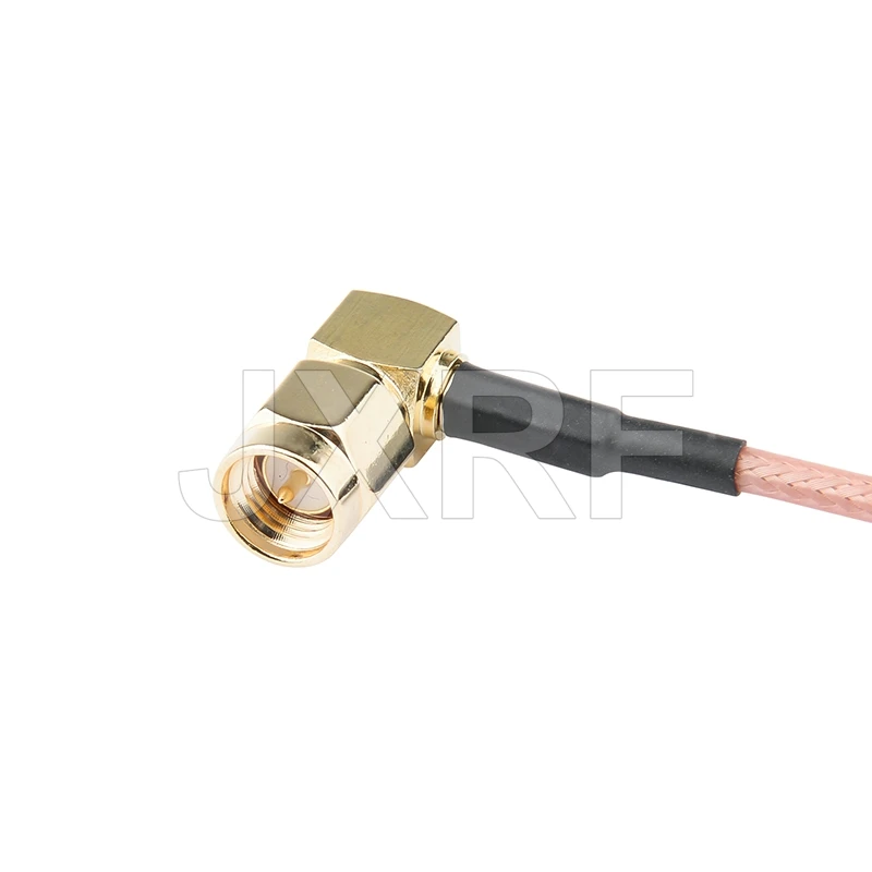 JXRF SMA Мужской правый угол Женский РЧ коаксиальный Соединительный кабель RG316