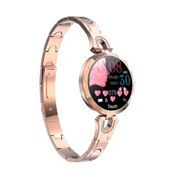 

AK15 Women Smart Watch Luxury Message Push Heart Rate Monitor Color Screen Bluetooth 4.0 Waterproof LCD Display Fitness Tracker