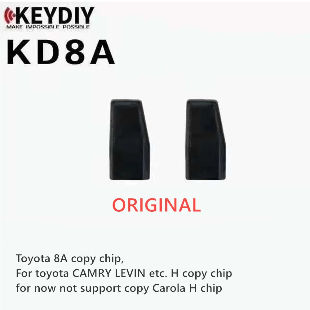 Чип keydiy KD8A H KD4D/4C 46 48 ID48 транспондер для Toyota копия H-образный чип фотография