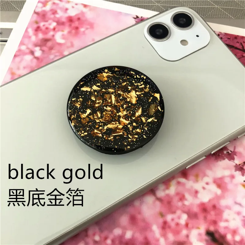mobile phone stand for desk Có Thể Gập Lại Tế Bào Giữ Điện Thoại Đa Năng Long Lanh Kẹp Điện Thoại Cho iPhone 12 11 Samsung Huawei Gấp Ngón Tay Chân Đế Phoneholder wall phone holder Holders & Stands