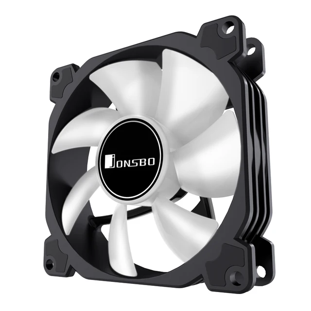 Jonsbo 12cm 9cm Case Fan 5v ARGB Sync Addressable RGB 120mm 92mm PWM 4pin Quiet Chassis Cooling CPU Cooler Replace Fan 6