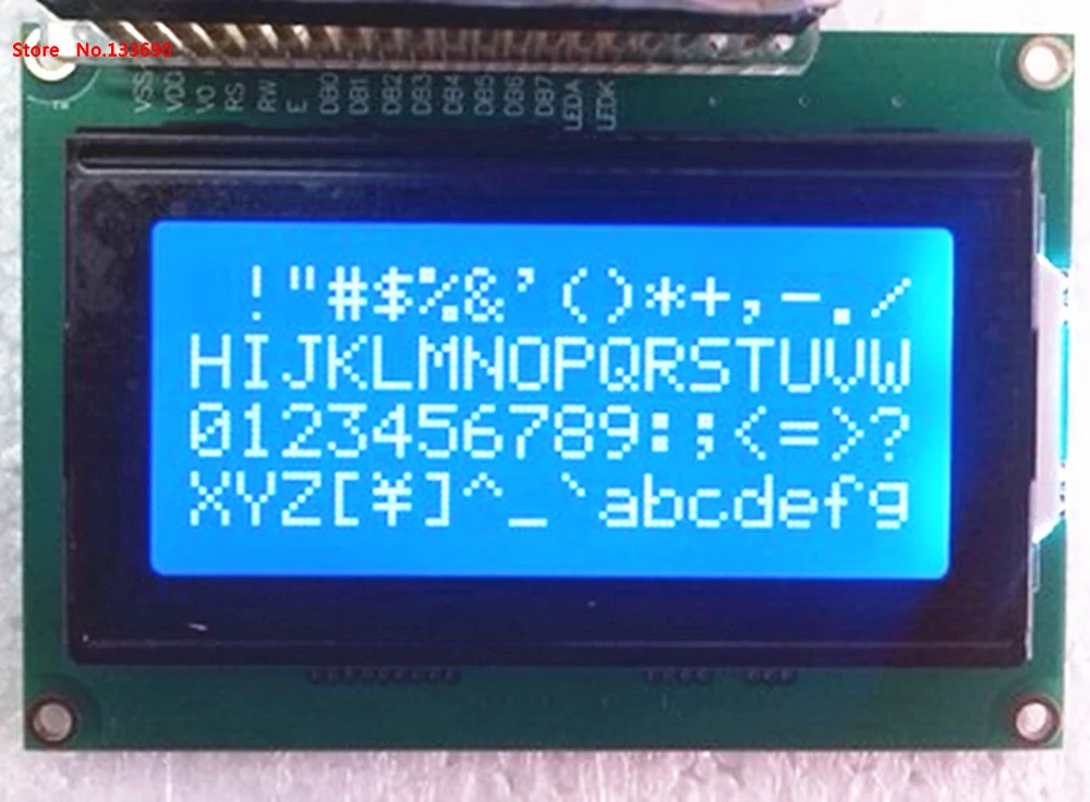 Nuevo módulo de pantalla LCD 2004 20X4 caracteres 5V para Arduino con HD44780 5V/3.3V 