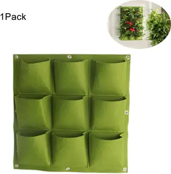 

Wall Hanging Planting Growth Bags Grow Planter Pots Vertical Garden Living Bag Garden Supplies Grow Container Decor
