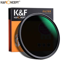 K ∓ F Concept – filtre ND Vrible ND8 ND128 pour objectif, 52mm 58mm 62mm 67mm 72mm 77mm 82mm, sns point X, densité neutre | 