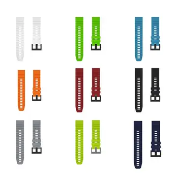 

Band For Garmin Fenix 6 6X6 S 5S 5 5X Plus 3HR Forerunner Soft Breathable Strap Silicone Sports Bands 26mm 22mm 20mm