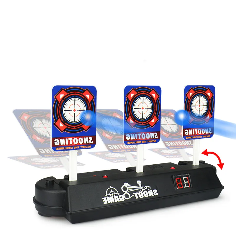 Костюмы для оружия Nerf аксессуары тактическое оборудование пистолет челнок пуля клип совместим с Nerf пистолет ребенок открытый игрушка - Цвет: Electronic Target