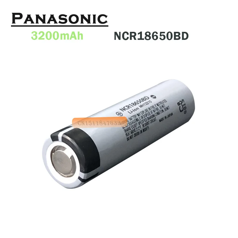1 шт. Panasonic NCR18650BD 3200 мАч 3,7 в литиевая батарея для фонарика электронной сигареты 3200 мАч перезаряжаемая батарея