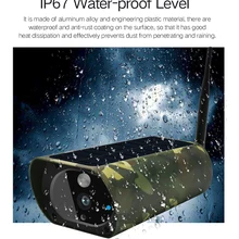 PDDHKK Wi-Fi на солнечных батареях, ip-камера наблюдения для охоты, камуфляжная камера с поддержкой приложения, дистанционное управление, камера ночного видения для дикой природы