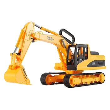 

Construction Excavator Truck Toy for Kids with Shovel Arm Claw,The Body Can Be Rotated 360°,Excavator Toy for Boys and Grils