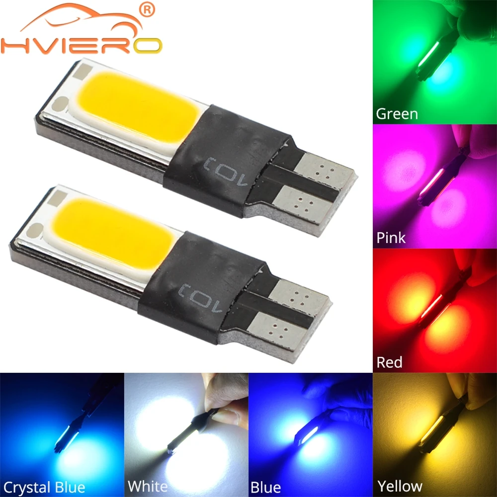 2 шт. Автомобильные светодиодные лампы T10 W5W Canbus 194 W5W|parking led|smd carcar interior bulb |