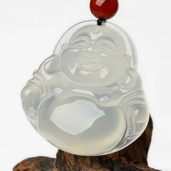 

Natural Jade Jade Buddha Pendant Necklace