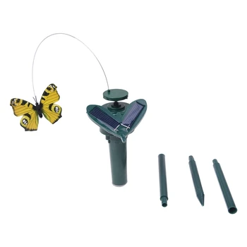 

Fluttering Butterfly with Plastic Plates Solar Energy - Ran Color