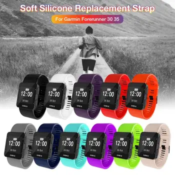 

For Garmin Forerunner 35 30 Premium Soft Silicone watch Silicone Replacement Watch Band for Outdoor Sport Watch strap