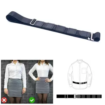 

3*120cm Anti-slip And Anti-wrinkle Bandage Universal Women Holder Suspenders For Men Elastic Shirt Garter Adjustable T7D3