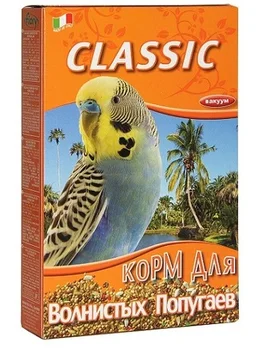 

Fiory classic food for wavy parrots, cereal assorted, 800g.