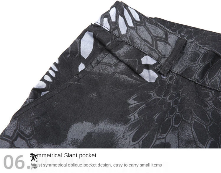 Camouflage Men 's Suit 2021 Spring and Autumn Youth Military Training Wear-Resistant Sweat-Absorbent Trousers Two - Piece Suit Camouflage Men 's Suit 2021 Spring and Autumn Youth Military Training Wear-Resistant Sweat-Absorbent Trousers Two - Piece Suit