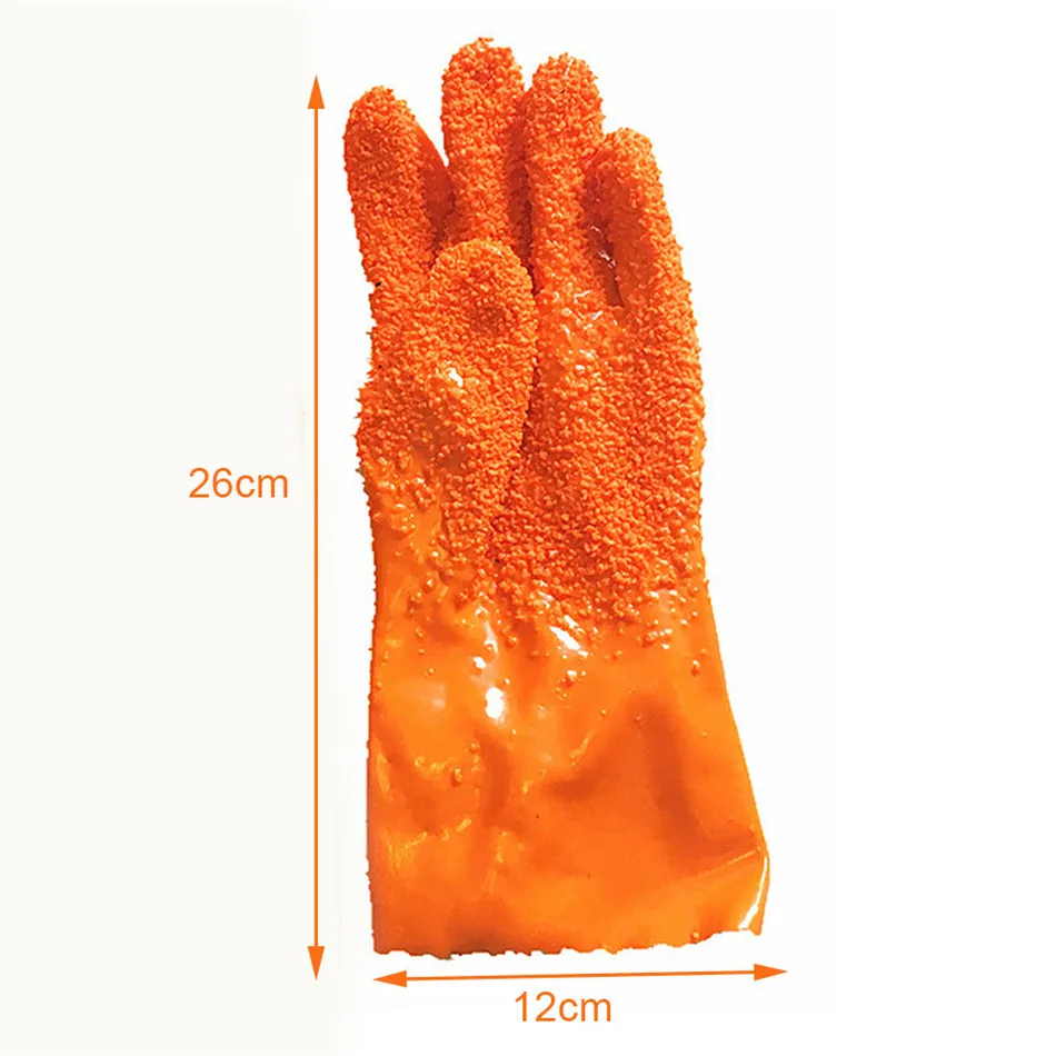 2Pcs/ Pair Creative Peeled Potato Cleaning Gloves Kitchen Vegetable Rub Fruits Skin Scraping Fish Scale Non-slip Household Glove