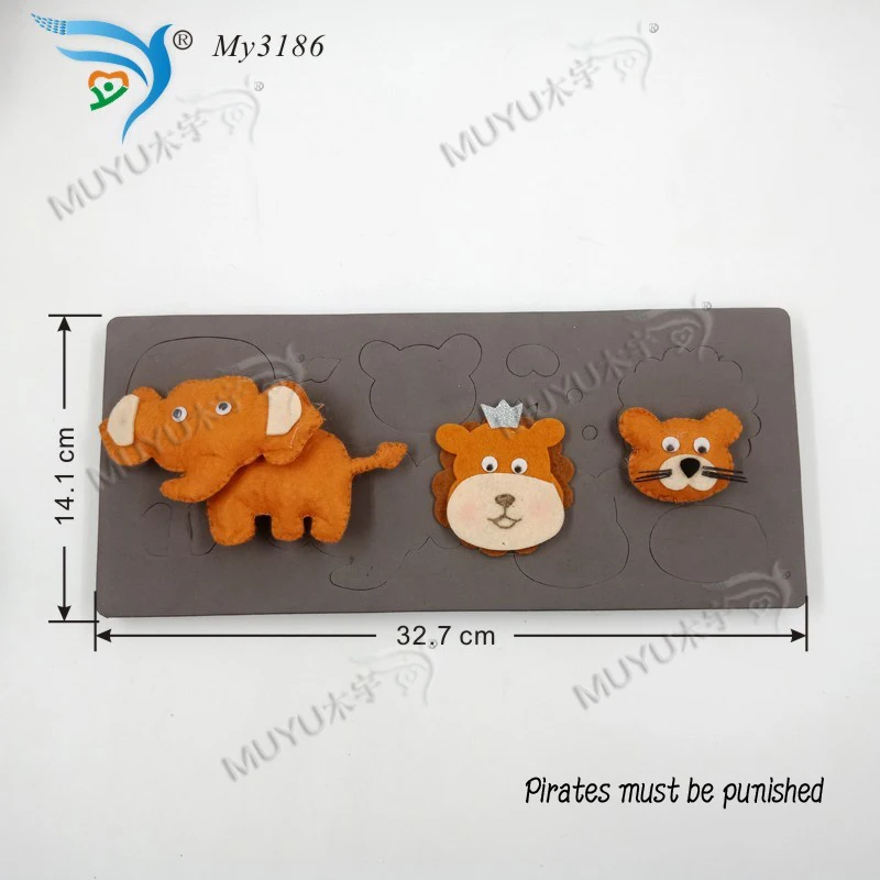 Животное новая деревянная форма вырубки для скрапбукинга Thickness-15.8mm S538