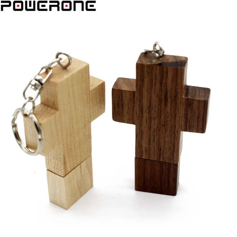 POWERONE (Бесплатный Пользовательский логотип) usb накопитель в виде деревянного
