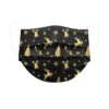 2021 Christmas Mask Gold Printing Adult/Child Mask Disposable High Quality Mask 3 Layer Child Mask Maschere 6
