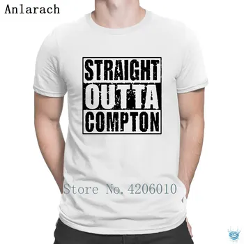 

Straight Outta Compton California T-Shirts 100% Cotton Letter Custom Spring Men's Tshirt Solid Color Hot Sale Comical Websites