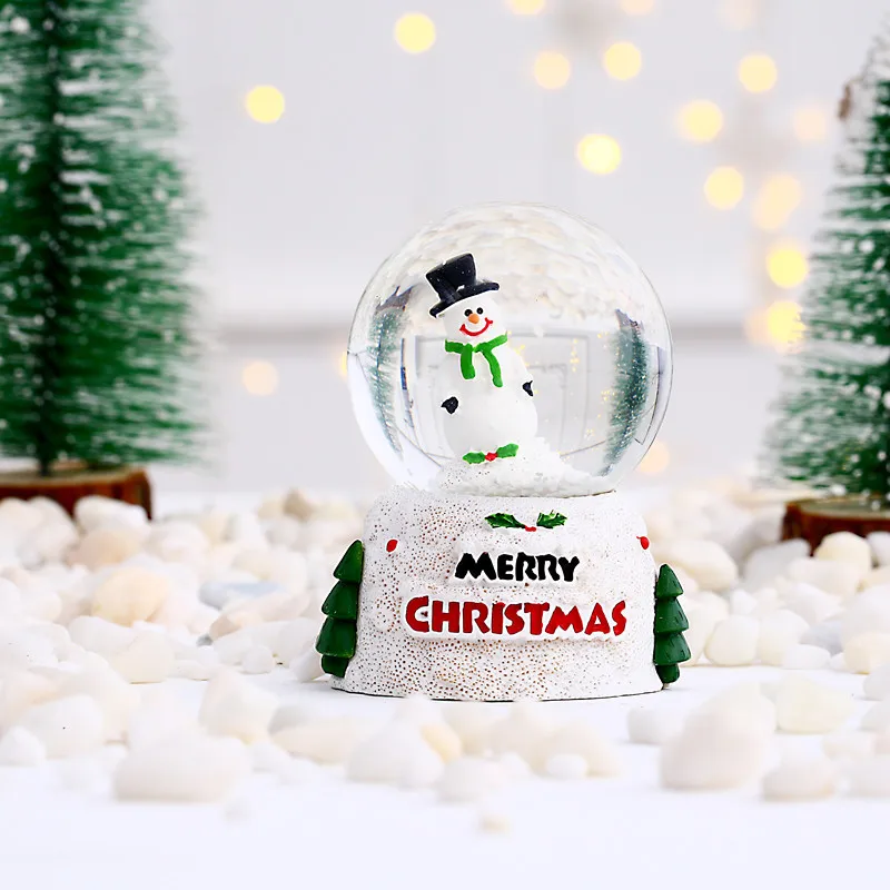 Clarks Christmas Kids 2022 Led Christmas Crystal Ball Christmas Eve Children's Gift Window Decoration  Santa Claus Snowman 2022 New Year Decoration Ball _ - Aliexpress Mobile