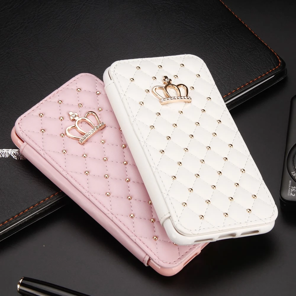LCHULLE Luxury Crown Wallet Case For Huawei P30 Pro Mate 20 Card Holder Flip Stand Leather Phone Cover P20 Lite | Мобильные телефоны