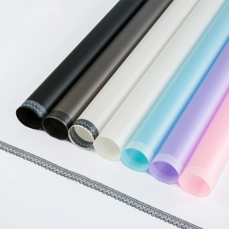 20 шт SINOWRAP оберточная бумага для цветов полупрозрачная простая печатная линия упаковки Свадебные украшения