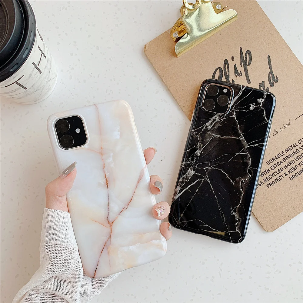 

Fashion Gradient Marble Phone Case for IPhone 11 Case Soft TPU Cover for Iphone X XS MAX XR Case 7 6 6S 8 Case 10 Coque Fundas