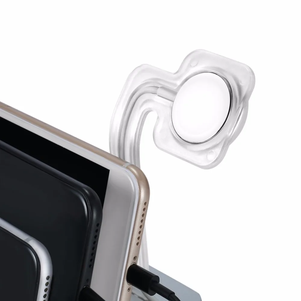 Onleny 6 портов зарядный концентратор несколько USB зарядное устройство настольная зарядная док-станция для планшета ПК смартфон с часами кронштейн Подставка держатель