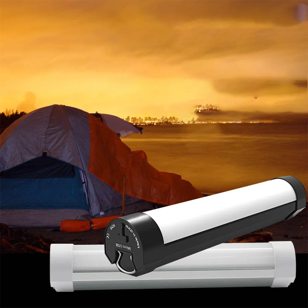 Carp Bivvy Fishing Lights Strong Magnet LED Camping Light Emergency 2W 18650 Battery Rechargeable Outdoor Camping Lantern Lamp