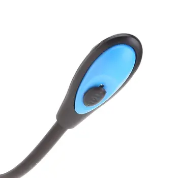 

Flexible Clip-on Bright Booklight LED Travel Book Reading Lamp White Light Q0KF