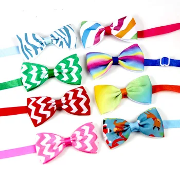 

New Handmade Adjustable Pet Dog Bow Ties Pet Dog Neckties for Dog Pet Accessories Party Dog Bowties