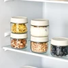 Glass Storage Jar Sealed Food Storage Container Household Multi-function Small Tea Cans Grains Candy Storage Salad Dessert Bowl 1