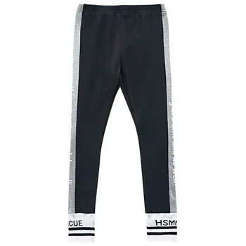 

VIDMID Girls Leggings pants Children Letter Print Skinny Legging trousers Kids Baby cotton striped Leggings for Girls 4214 01