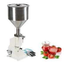 Горячая Распродажа, машина для наполнения пасты с одной головкой, пневматическая машина для наполнения жидкого крема, соуса