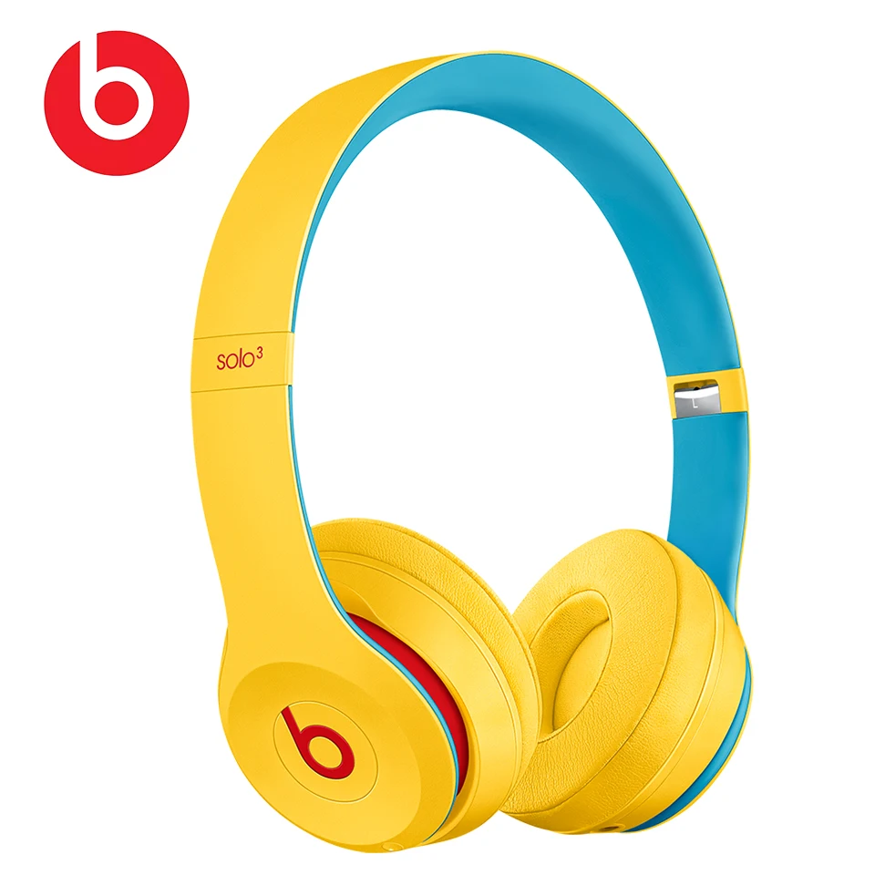 Beats Solo3 Wireless Bluetooth Headphones Solo 3 Portable Gaming Sport Headset Foldable Deep Bass Earphone Hands free with Mic