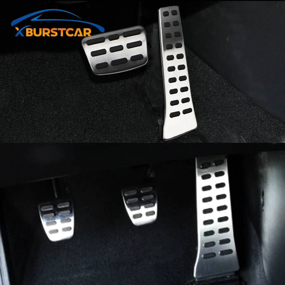 Car Pedal Pad Cover For Hyundai Sonata I40 Ix35 Ix45 Tucson SantaFe NEXO Genesis For Kia CEED Sportage QL Sorento KX5 K5 Optima car pedals pedal cover