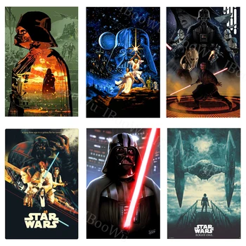 

Star Wars Retro Metal Tin Sign Plate Bar Pub Club Decoration Plaque Home Decor Poster The Empire Strikes Back