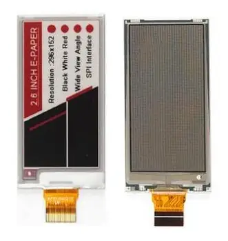 

2.6 inch 24PIN SPI Black White Red E-INK E-Paper Display Screen 296*152
