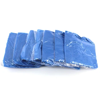 

30 Pairs Waterproof Thick Plastic Disposable Rain Shoes Covers Durable High-Top Anti-Slip Rainproof Shoe Cover