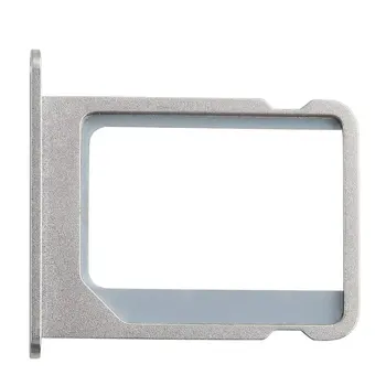 

1pcs/lot Silver Metal Micro SIM Card Tray Holder Slot Replacement for Apple for Iphone 4 4G 4S 4th 19 X 18mm(max)