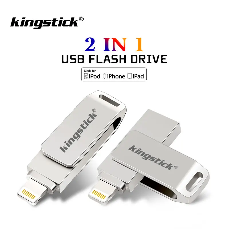 Usb флеш-накопитель для iPhone 6/6s/6plus/7/7plus/8/X Usb/Otg/Lightning 2 в 1 флеш-накопитель для iOS внешних устройств хранения