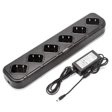 

Six-Way Multi Unit Ham Radio Charger For BAOFENG BF-9700 BF-A58 BF-UV9R UV9R Plus UV-XR UV-9R UV-9R Plus UV-XR Walkie Talkie