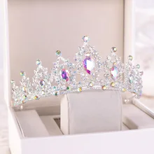 Лидер продаж diadema Noiva свадебная тиара невесты корона для женщин девочек принцесса coroa головные уборы украшения для волос couronne de mariage