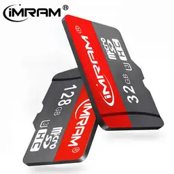 IMRAM – carte Micro SD TF de 32 go, 64 go, 128 go, 256 go, 256 go, classe 10, mémoire Flash, haute vitesse, adaptateur pour Smartphone 