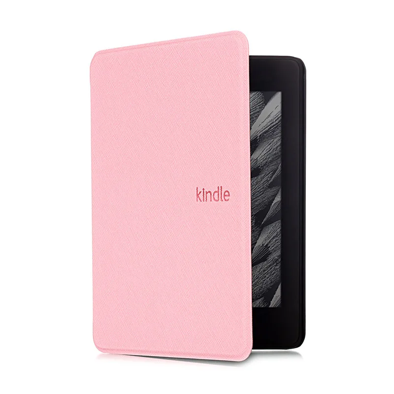 Складной умный чехол для электронной книги для Amazon Kindle Paperwhite 4 Чехол 10 поколение Магнитный чехол для электронной книги защитный чехол - Цвет: pink