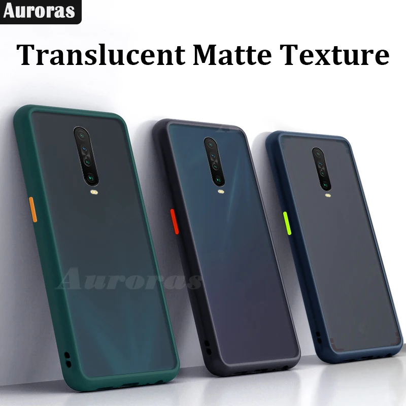 Auroras For Redmi K30 Case Matte Hard Cover Translucent Skin Shockproof Phone Mi | Мобильные телефоны и аксессуары