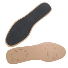 Стелька из овчины для мужчин и женщин Толстая стелька из овчины впитывающая пот дышащая амортизация кожаная спортивная стелька для бега