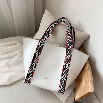 

2 PC Set Women Bags PU Leather Handbags Ladies Large Tote Bag Business Girls Shoulder Bag for 2020 Messenger Hand Bag Sac A Main